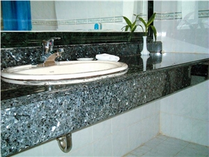 Padang Dark Grey Granite Bathroom Countertops