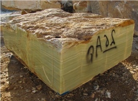 Light Green Onyx Block