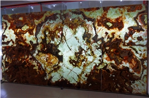 Green Onyx Glass Backlit Panel Slabs & Tiles, Iran Green Onyx Tiles Green Onyx Glass Backlit Panel Slabs & Tiles, Iran Green Onyx Tiles