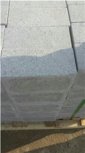 G370 Granite Cobble Stone, Dark Grey Cube Stone