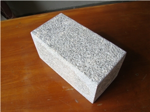 G375 Grey Granite Flamed Cube Stone