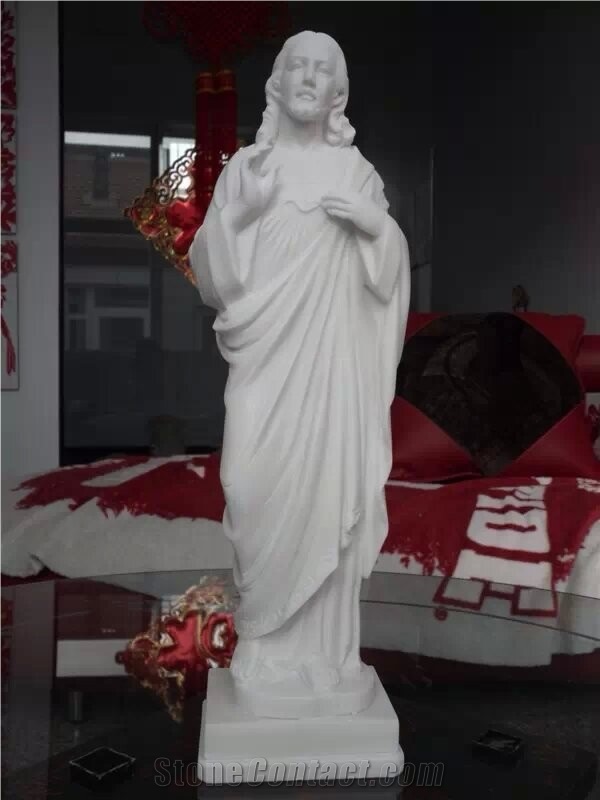 Jesus Marble Sculpture,Jesus Stone Statue