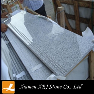 Polished G603 Anti-Slip Granite Prefab Stairs