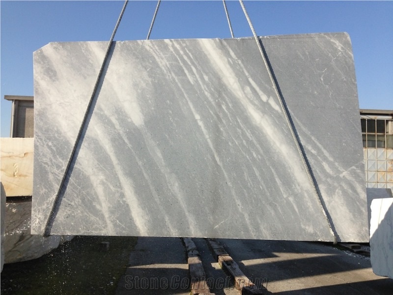 Bardiglio Carrara Marble Blocks and Slabs, Italy Grey Marble
