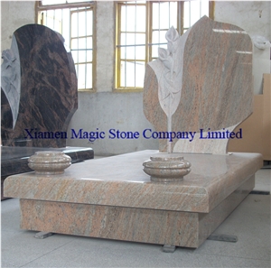 Raw Silk Granite Tombstone & Monument