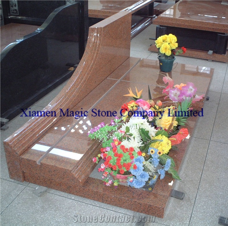 Tianshan Red Granite Monument,Tombstone