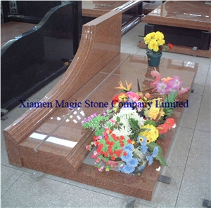 Tianshan Red Granite Monument,Tombstone
