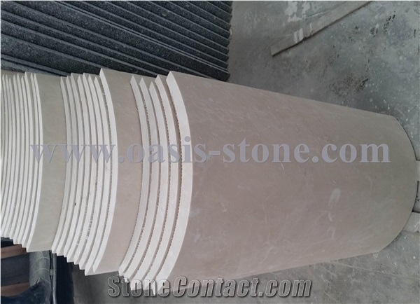 Brown Marble Column