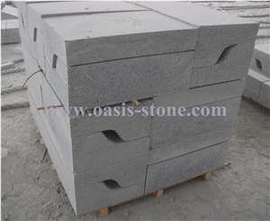 G603 Light Grey Granite Kerbstone