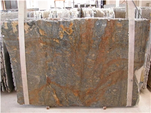 Blue Fire Granite Slabs