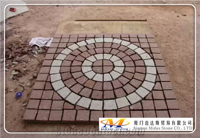 China Cheap Beige Granite Paving Stone