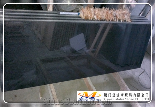 Polished Pearl Black Basalt G684 Tiles