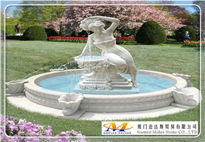 Stone Human Sculpture Fountain