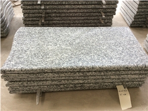 Low Price Spray White Granite Tombstone,Monuments,Poland Tombstone