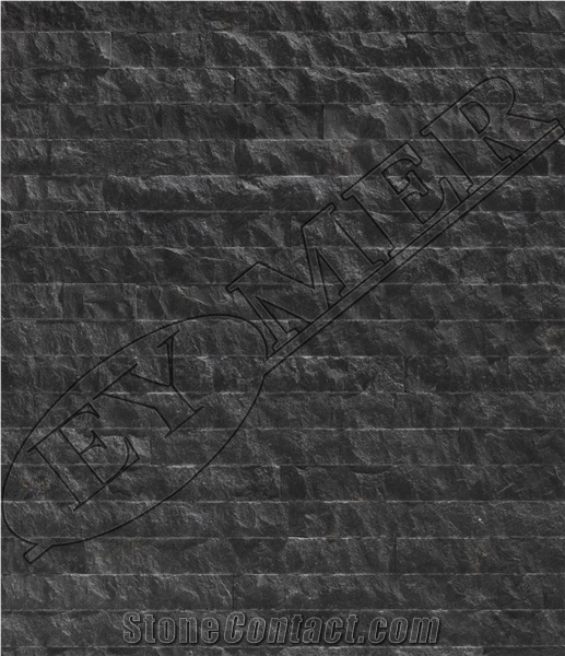 Black Marble Split Face Wall Cladding