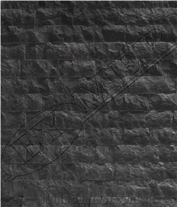 Black Marble Split Face Wall Cladding