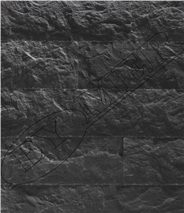 Black Marble Split Face Wall Cladding
