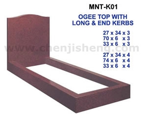 Scotland Style Tombstones European Style Gravestones Customized Headstones