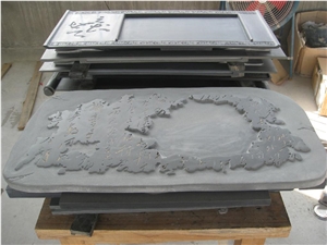 European Style Angle Stone Carving Granite and Marble and Other Stone Tombstone and Monument and Gravestone and Headstone