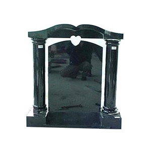 European Style Angle Stone Carving Granite and Marble and Other Stone Tombstone and Monument and Gravestone and Headstone