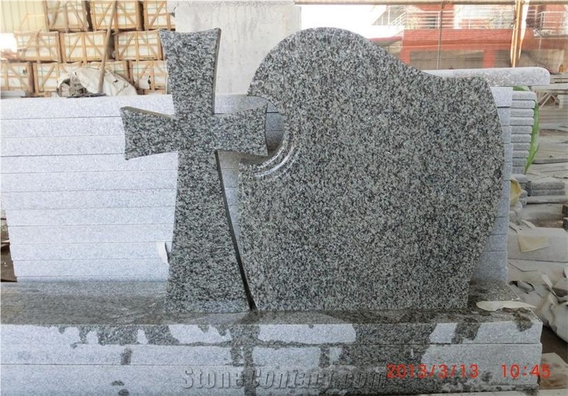 Western Style Monuments European Style Stone Carving Cross Tombstone Granite and Marble and Other Stone Tombstone and Monument and Gravestone and Headstone