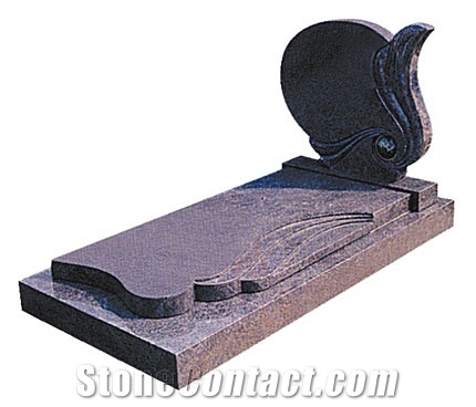Western Style Tombstone European Style Stone Carving Cross Tombstone Granite and Marble and Other Stone Tombstone and Monument