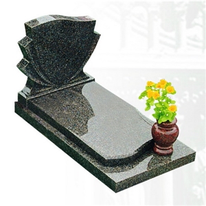 Western Style Tombstone European Style Stone Carving Cross Tombstone Granite and Marble and Other Stone Tombstone and Monument