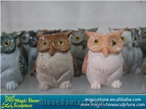 Stone Owl Statues