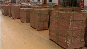 China Azalea Red Granite Tiles & Slabs for Flooring,Walling