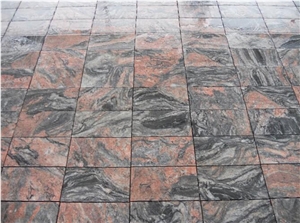 Red Juparana/Multicolor Red Flooring/Walling Chinese Red Granite Tiles & Slabs