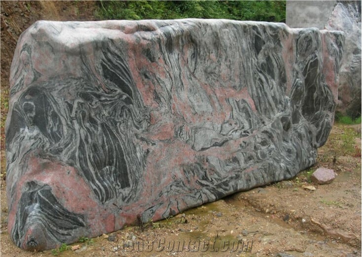 Red Juparana/Multicolor Red Flooring/Walling Chinese Red Granite Tiles & Slabs