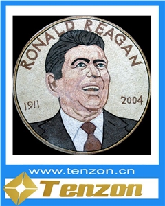 Ronald Reagan Profile Photos Art Work