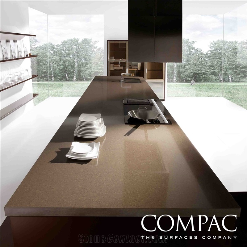 Compac Kenya Quartz Stone 2cm Countertops