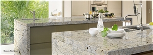 Bianco Romano Granite Kitchen Countertop