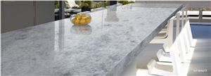 Crystal Ice Marble Kitchen Island Top