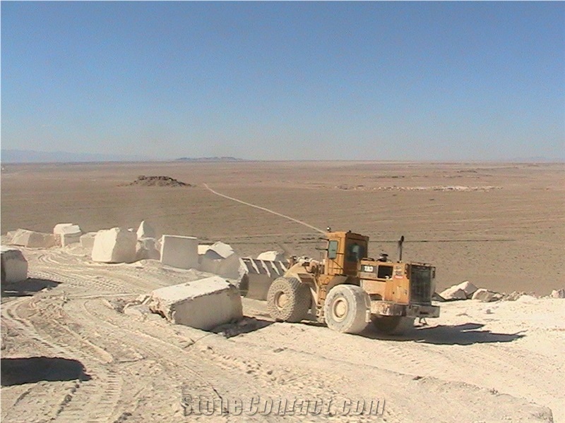 Abadeh Marble Block, Iran Beige Marble