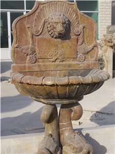Outdoor Wall-Mounted Fountains