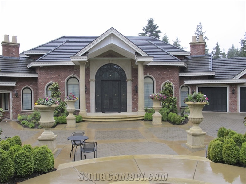 Sandstone Architectural Column