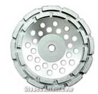Diamond Cup Wheel - Double Row Cup Wheels