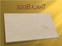 Beige/ Crema Thala, Tunisia Beige Marble Block