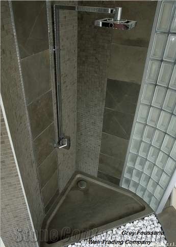 Grey Foussana Marble Blocks from Tunisia Good Prices