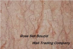 Rose Sidi Bouzid Marble Blocks