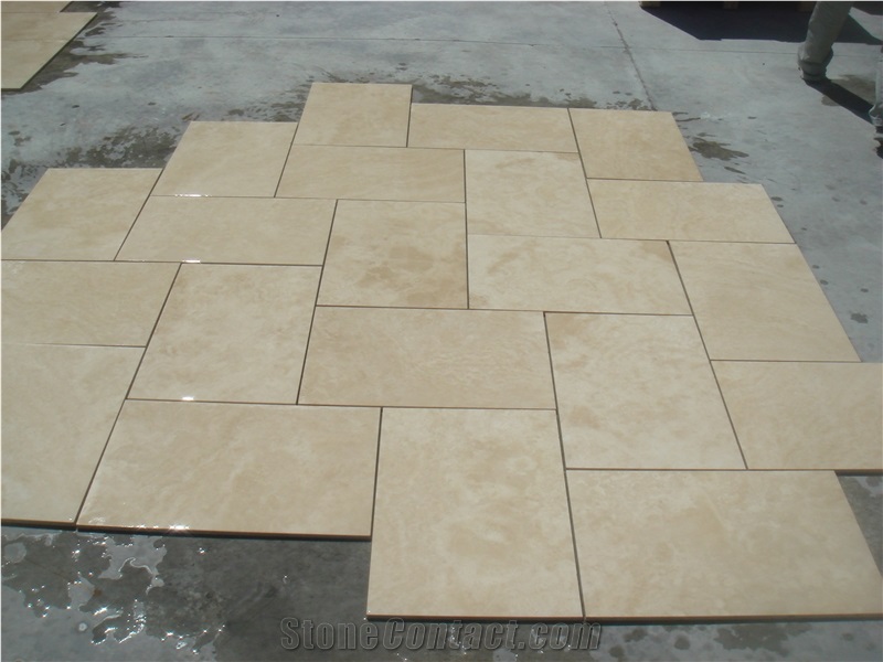 Turkey Beige Travertine Pattern