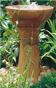 Rainbow Sandstone Bird Bath Rainbow Sandstone Bird Bath