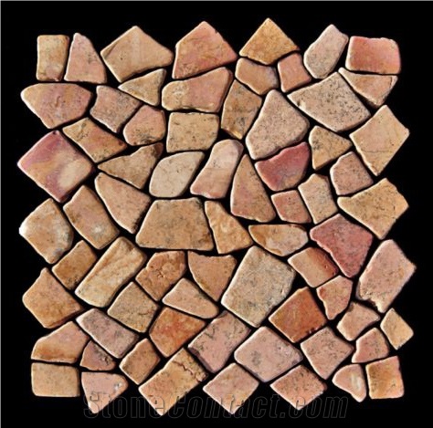 Chipped Toscana Marble Mosaic
