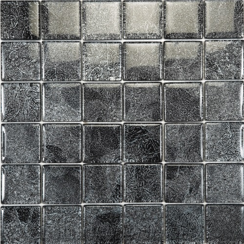 Dark Grey Knight Glass Mosaic