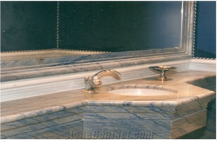 Azul Imperial Quartzite Vanity Top