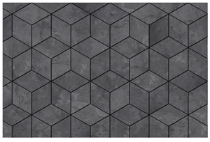 Grey Slate Wall Mosaic