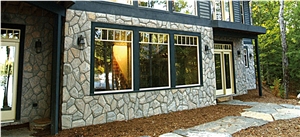 Muskoka Stone Split Face Random Ashlar Wall Cladding