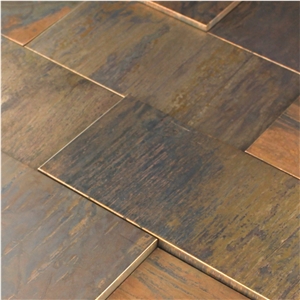 3d Design Copper Mosaic Tile